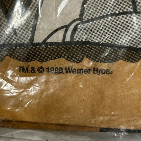 NWT Vintage Looney Tunes Bugs Bunny Lunch Bags 1998 Brown Paper Treasure Hunt - Picture 4 of 6